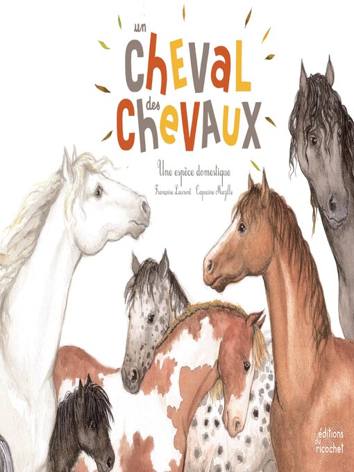 Cover image for Un cheval, des chevaux